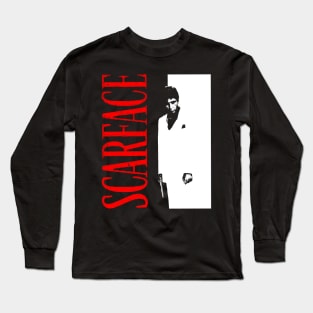 scarface retro Long Sleeve T-Shirt